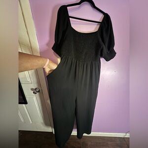 Dokotoo Black Jumpsuit